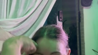 Cunhada se lambuzando na porra - AMADOR