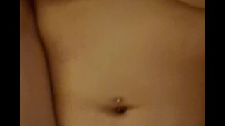 she let me fuck her wet big pussy and her big natural tits cum on pussy - homemade