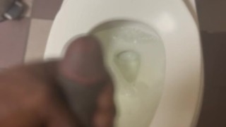 Soft to Hard BBC pissing and LOUD MOANING!!