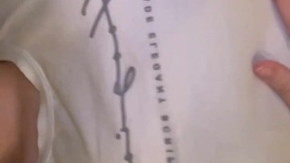 Sexy college girl with big tits waiting for you on the crib