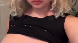 Alt Sexy Egirl Blonde Bimbo Doll