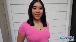 CANNON PROD - Horny Girlfriend Emerald Loves Wants To Get Railed Before Committing
