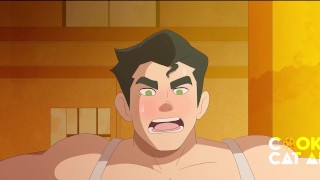 Bolin and Wei fucking after gym session