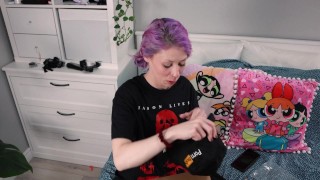 25K SUB SPECIAL!! - Unboxing, Try On and Sloppy Deepthroat In Cute New Outfit!