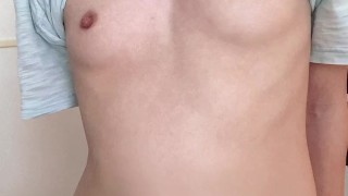 【素人 個人撮影 筋トレ女子】真昼間からおもちゃでオナニー　japanese asian amateur muscle girl