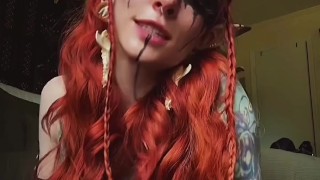 JOI: dark elf Luna Sonora loves edging mortals