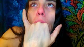 SPIT PLAY I Want Your FUCKING Cum So Bad Spitting Fetish Oral Onlyfans Manyvids PinkMoonLust Begging