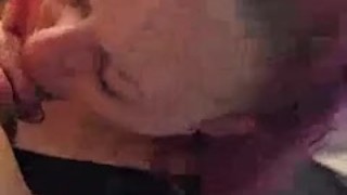 Sluty hotwife swallows cock