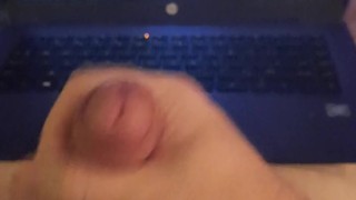 Me jerking off and cumming to porn on pornhub pt.2