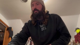 Quick Jerk Off Cum on Chest