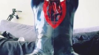 Halloween Costume Twink super hero cosplay porn compilation
