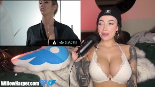 Alexis Fawx, Porn ASMR Reaction, Big Titted MILF Sucks & Fuck Stepson - Willow Harper