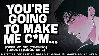 [m4f audio] Sucking Cock Under Your Gamer Boyfriend's Desk | YSF | ~ male moaning ~