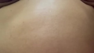 Public Pussy Play in the Restroom