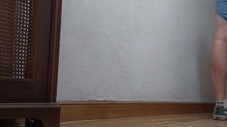 Jugando con mi polla