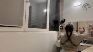 Trapped & Stinky: Balcony Farts