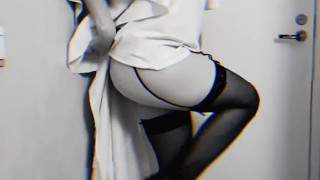 Happy Halloween from sexy pin-up ghost!