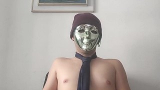 A little cum shot from My Big pink balls