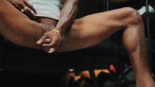 Big Dick Office Masturbation! IG:HeyCesarBella