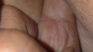 Husband getting turned on while I chat with fans!