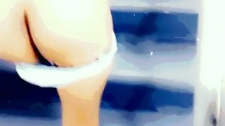 COSPLAY STRIPPER WALKS INTO THE BUILDING FREAKK OFF PARTY