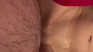 Red boots and gloves milf sex