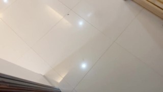 She catches her brother-in-law masturbating and decides to surprise him with a blowjob