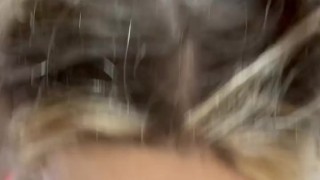 18 year old high school teen learns how to give a blowjob!