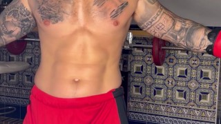 🥵🥵SUPER AMAZING CUMSHOT! WHILE I BOX🔥🔥wanna join me?
