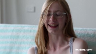 Ersties - Cute Babe Layla S Has an Intense Masturbation Session with a Dildo