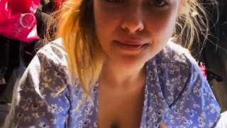 Crazy Squirt in the public