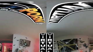 VIRTUAL PORN - Hime Marie Looks So Hot Trying On Halloween Costumers In Front Of You