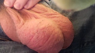 Watching my big balls churn