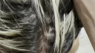 Innocent College Teen Gets a Messy Facial From Her Ex Boyfriend!!