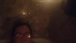 Bath time with mommy