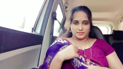 ශ්‍රී ලාංකිකයන් - Big boobs step sister seducing step brother in public car - Part I