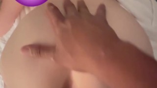 She struggles to take this black dick