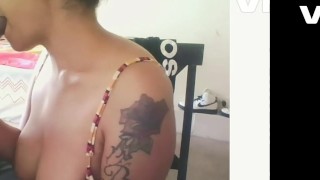 COSPLAY OFFICE JOB FEMALE SUCKS DICK AT HOME BEFORE WORK