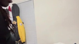 My college roommate got me a butt plug to fuck my tight ass