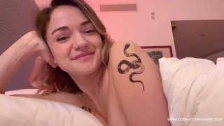 JOI - jerking you off in bed POV - Virtual Girlfriend