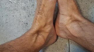 Pissing on my own feet