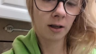 Holding my pee in my Monster Onesie