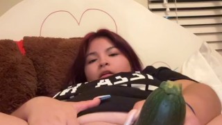 Zucchini vs little ole me