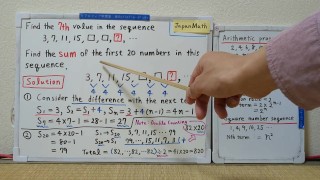 Find the 7th value in the sequence.[JapanMath](job)