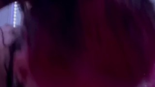 Intimate blowjob turns into riding him till he cums in me