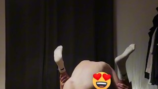 Afterparty sex, Thick Dick shares his love with loud moaner - voyeur perspective