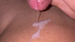 Slow motion cumming soo little cum noo