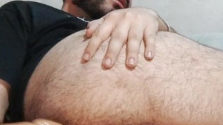 Playing alone with a 20cm toy very deep in my ass