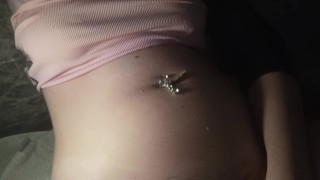 I put a cigarette in my belly button