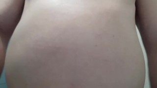 Aquation with water, inflation with a football pump after cleaning🎈Lots of burping and... hiccups💥